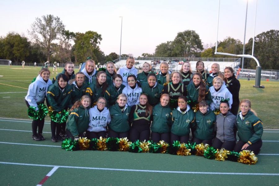 Mayo Fall Dance Team will perform on Monday, October 15th