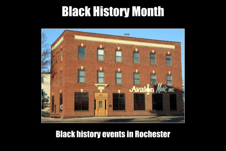 Still time to attend Black History Month events