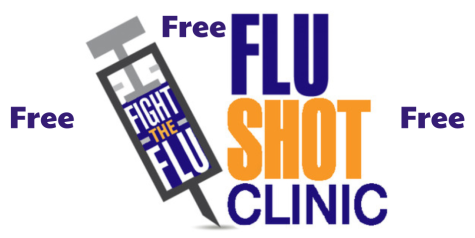 Free flu shots Wednesday in the Auditorium