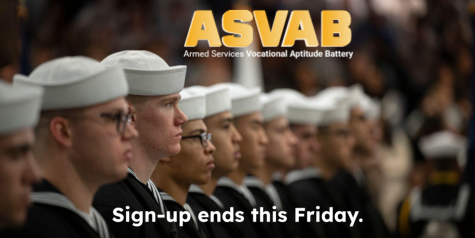 Sign-up for the ASVAB ends this Friday