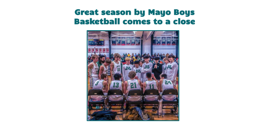 Great season by Mayo Boys Basketball comes to a close