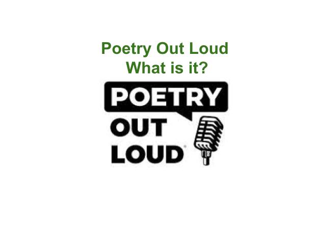 Loi Shah wins Poetry Out Loud Competition