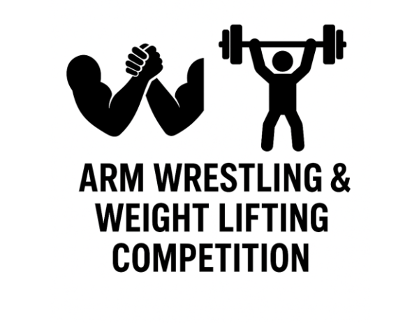 Strength, sweat and school spirit: GOFA arm wrestling/weight lifting competition